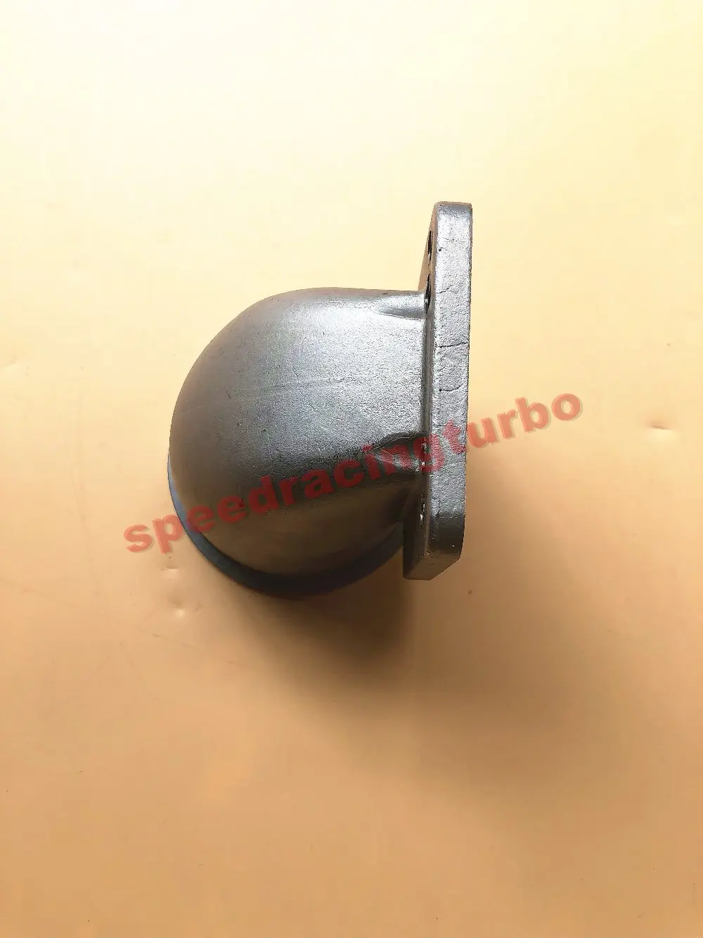 

3.5" Vband 90 Degree Cast Turbo Elbow Adapter Flange For T3 T4 Turbocharger 304