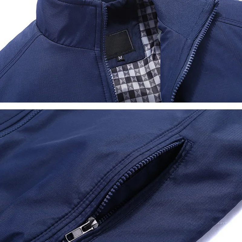 MFERLIER мужские куртки больших размеров 7XL 8XL классические деловые Простые