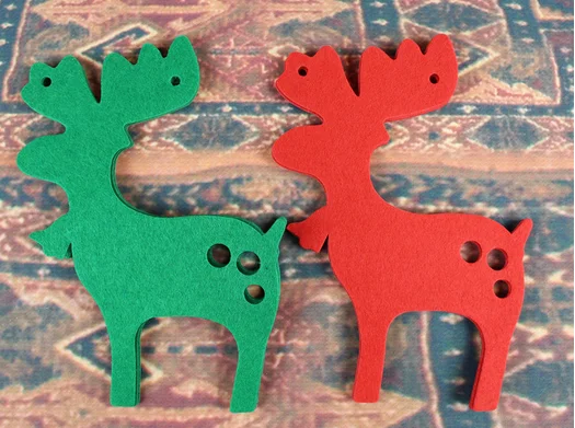 10 компл./лот Рождественская вечеринка украшенный флагом лося | Дом и сад