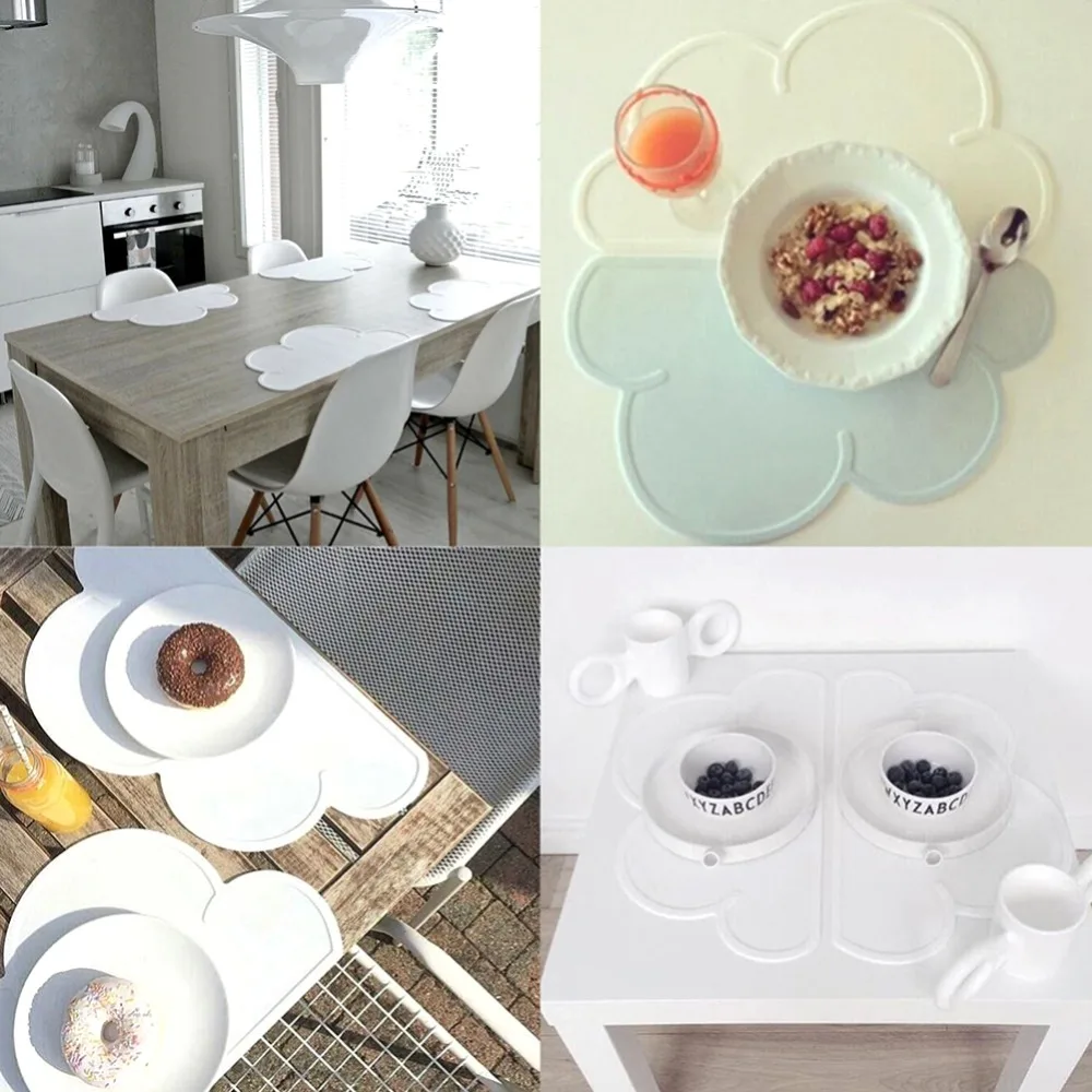 Водонепроницаемая салфетка пищевой силиконовый коврик для бара детский в форме