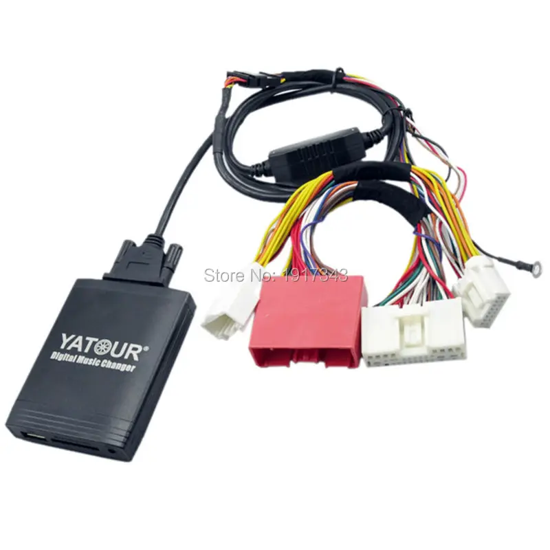 Автомобильный адаптер YATOUR AUX MP3 SD USB для замены музыкальных CD нового MAZDA 3 6 телефон