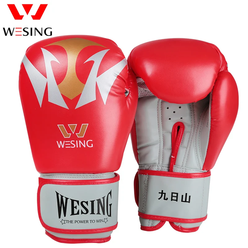 

Wesing Boxing Gloves Bag Punching Gloves for Men Women Boxing Training Gloves Fitness Equipment for Kickboxing Fight Gears