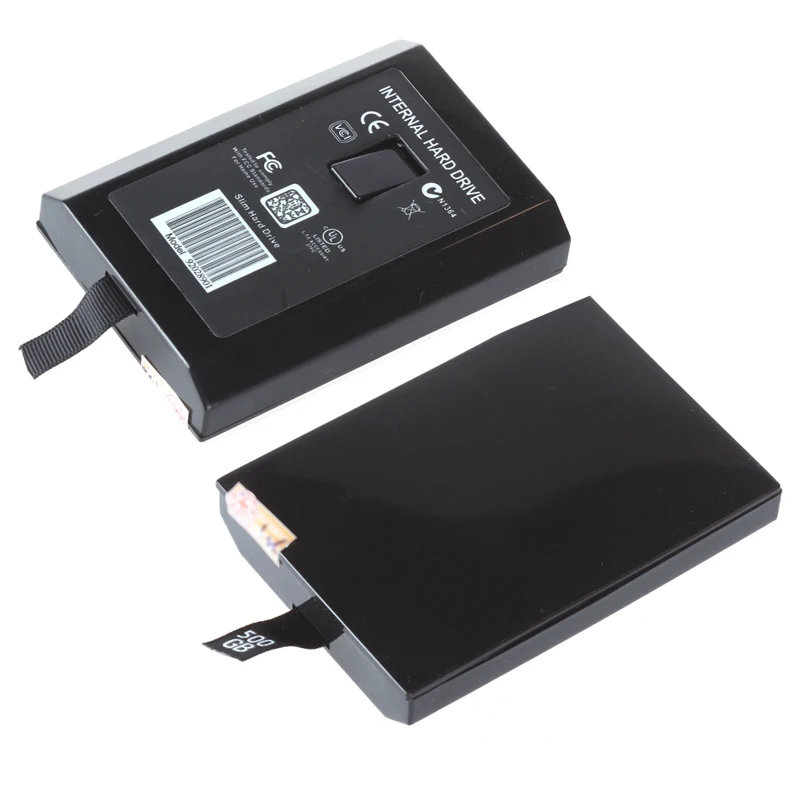 Black Xbox 360 Slim Hard Drive