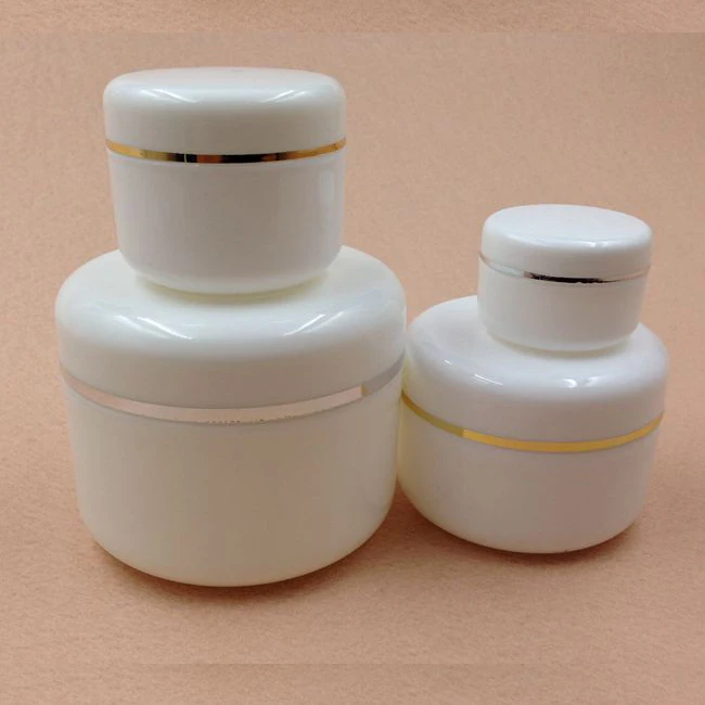 100 г многоразового Уход за кожей лица Крем Jar бутылки путешествия косметической упаковки бутылки пустые Пластик Суть Маски Бутылки Макияж контейнеры fz131