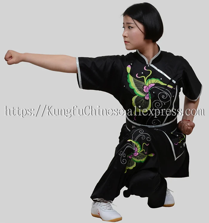 Китайская Униформа кунг-фу одежда из ушу для боевых искусств наряд чанцюань
