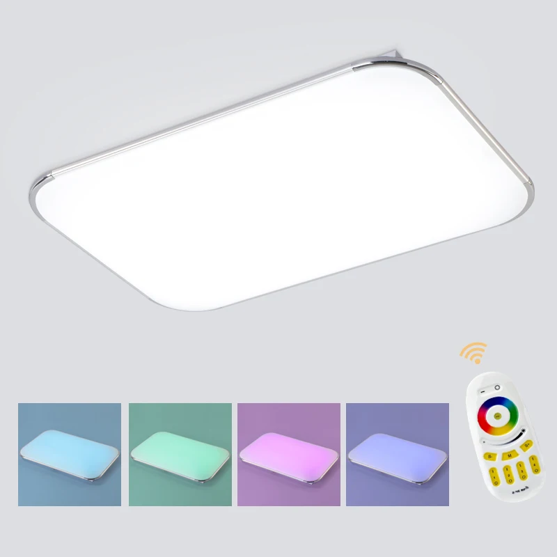 Новый RGB Dimmable Крытый 36W Светодиодный Люстра с дистанционным цветным AC85-260V