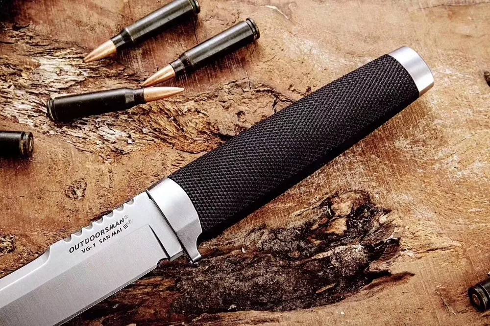 

DuoClang Cold Steel Fixed Blade Knife Tactical Hunting VG-1 Steel ParaMilitary High Performance Knife Hot
