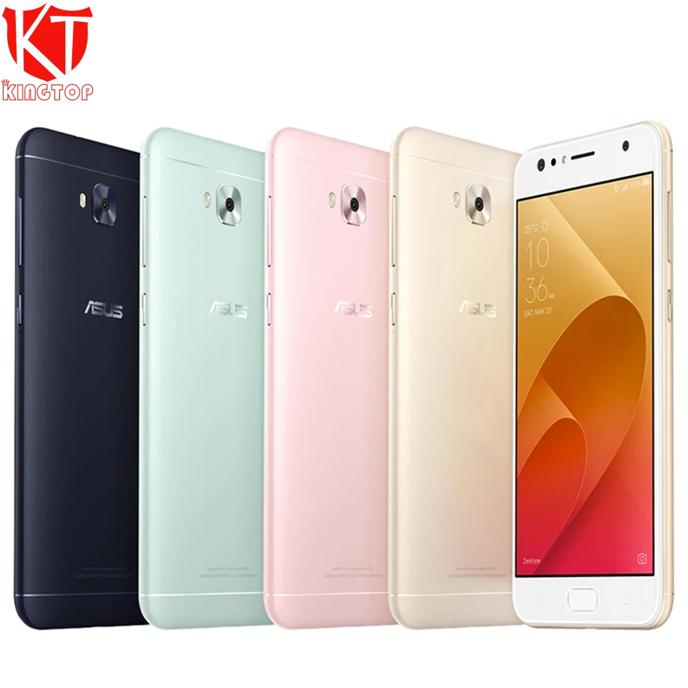 Оригинальный мобильный телефон Asus ZenFone 4 Selfie ZD553KL Гб 64 5 ''Snapdragon 430 фронтальная