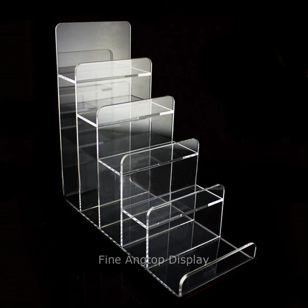 Clear Acrylic 5-tier Wallet Display Stand Holder