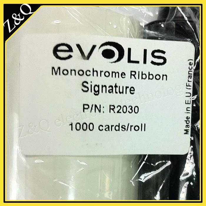 Дешевая Белая лента для принтера Evolis R2030 использования с моделями Карт Pebble и Dualys |