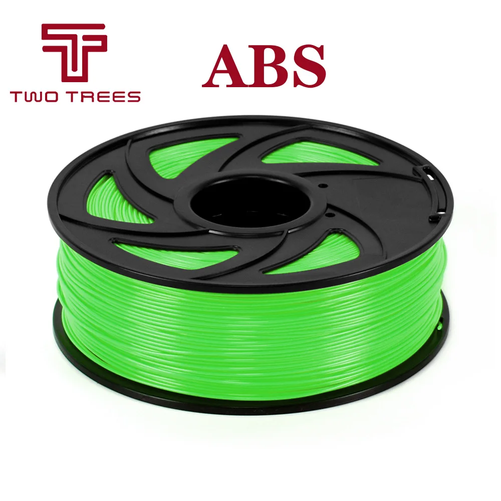 ABS пластик 3d принтер 1 кг 1,75 мм поставки нити для RepRap 3D нити ABS нити 1,75 impressora 3d филаменто PLA - Цвет: ABS-1KG-green