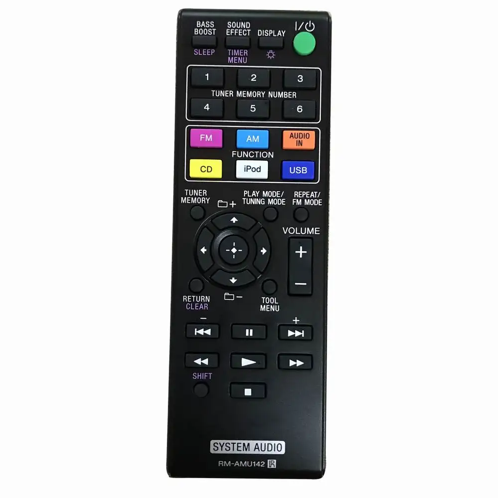 

New RM-AMU142 Remote Control For SONY RM-AMU142 CD Micro Hi-Fi CMT-50IP Audio System Remote Control RM-AMU144 RM-AMU145