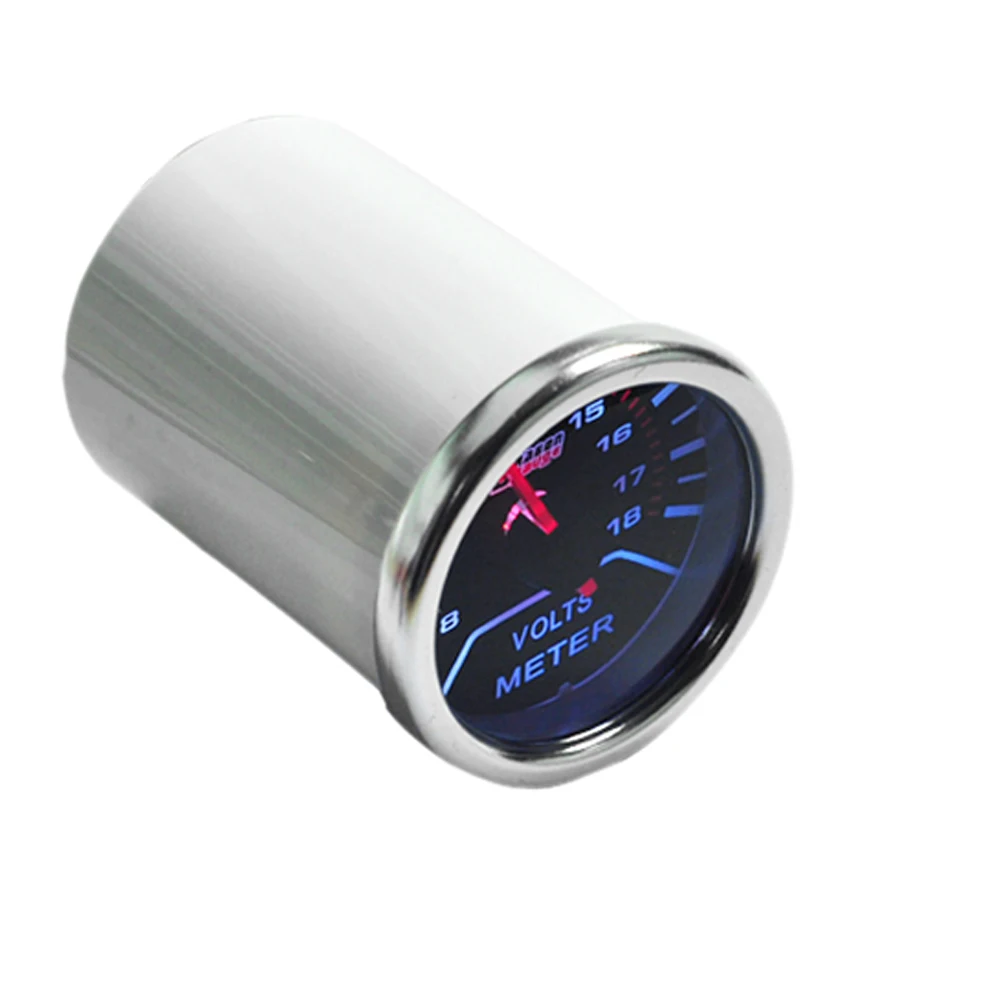 Автомобильный индикатор напряжения 2 дюйма 52 мм со светодиодный ным дисплеем|gauge