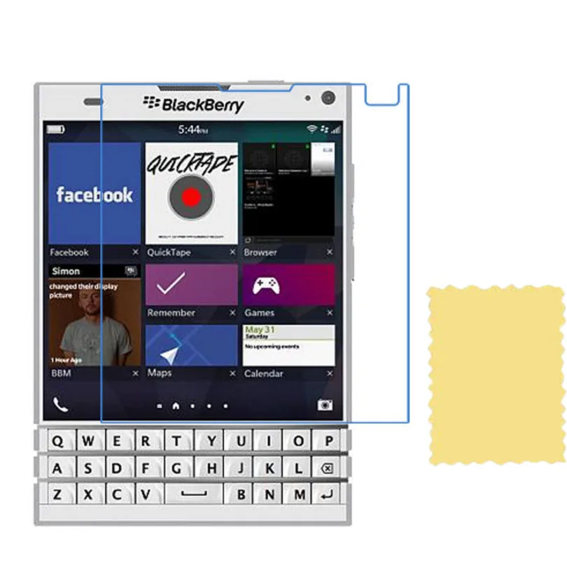 Ультратонкая прозрачная защитная пленка для ЖК экрана Blackberry Passport Windermere / BB Q30|lcd