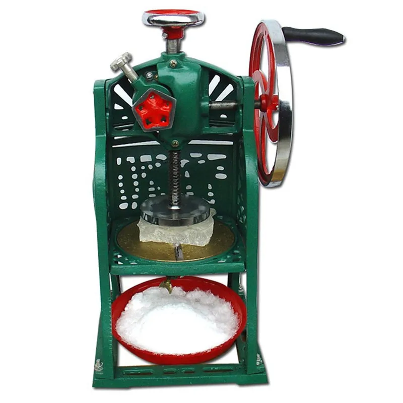 Hand-operated ice crusher shaved machine block shaving | Бытовая техника