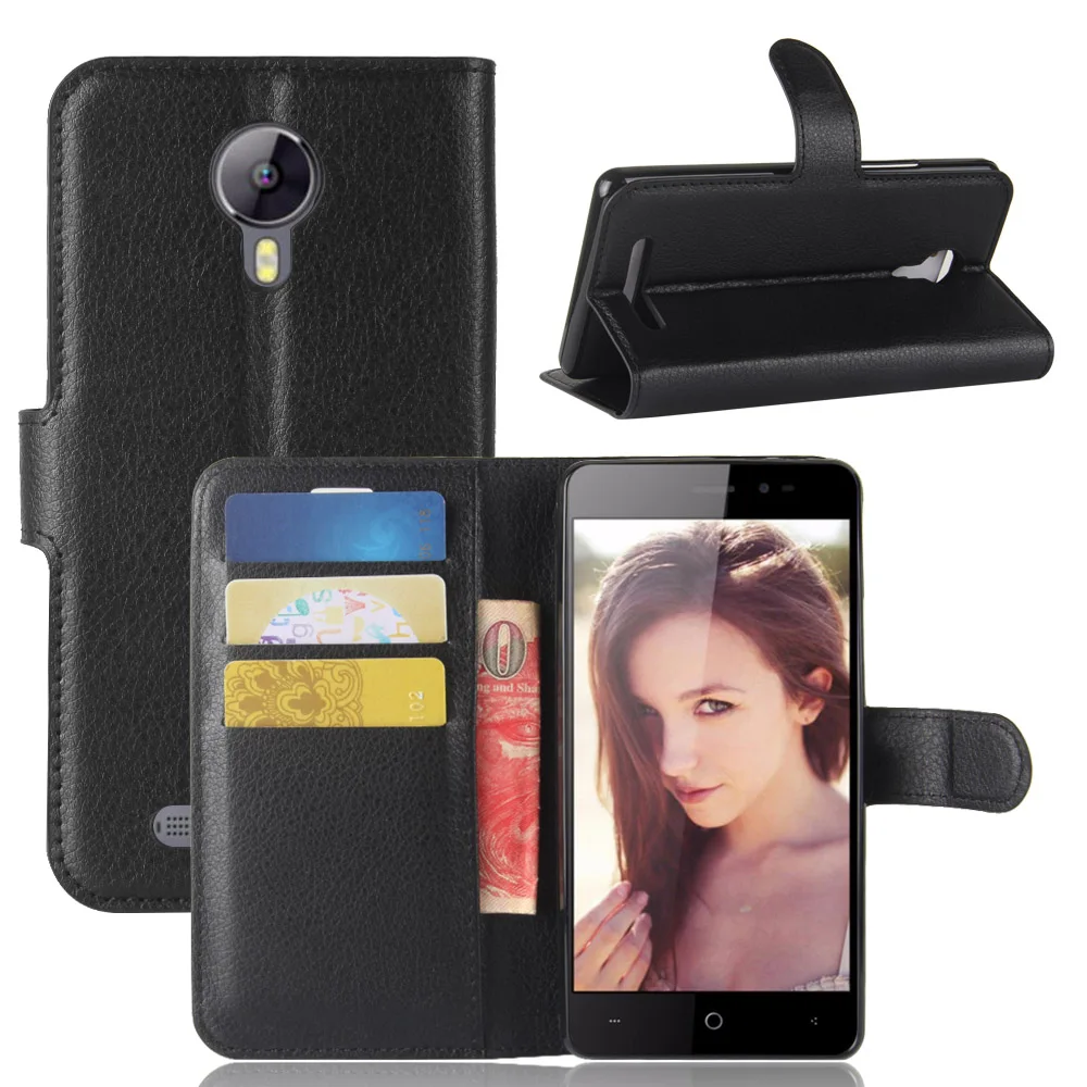 Роскошный чехол из искусственной кожи для Leagoo Z5L 5 0 дюймов кошелек силиконовый