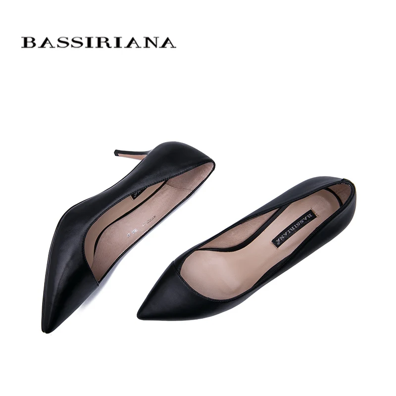 BASSIRIANA/2019 новые туфли на высоком каблуке женские лодочки женская обувь из