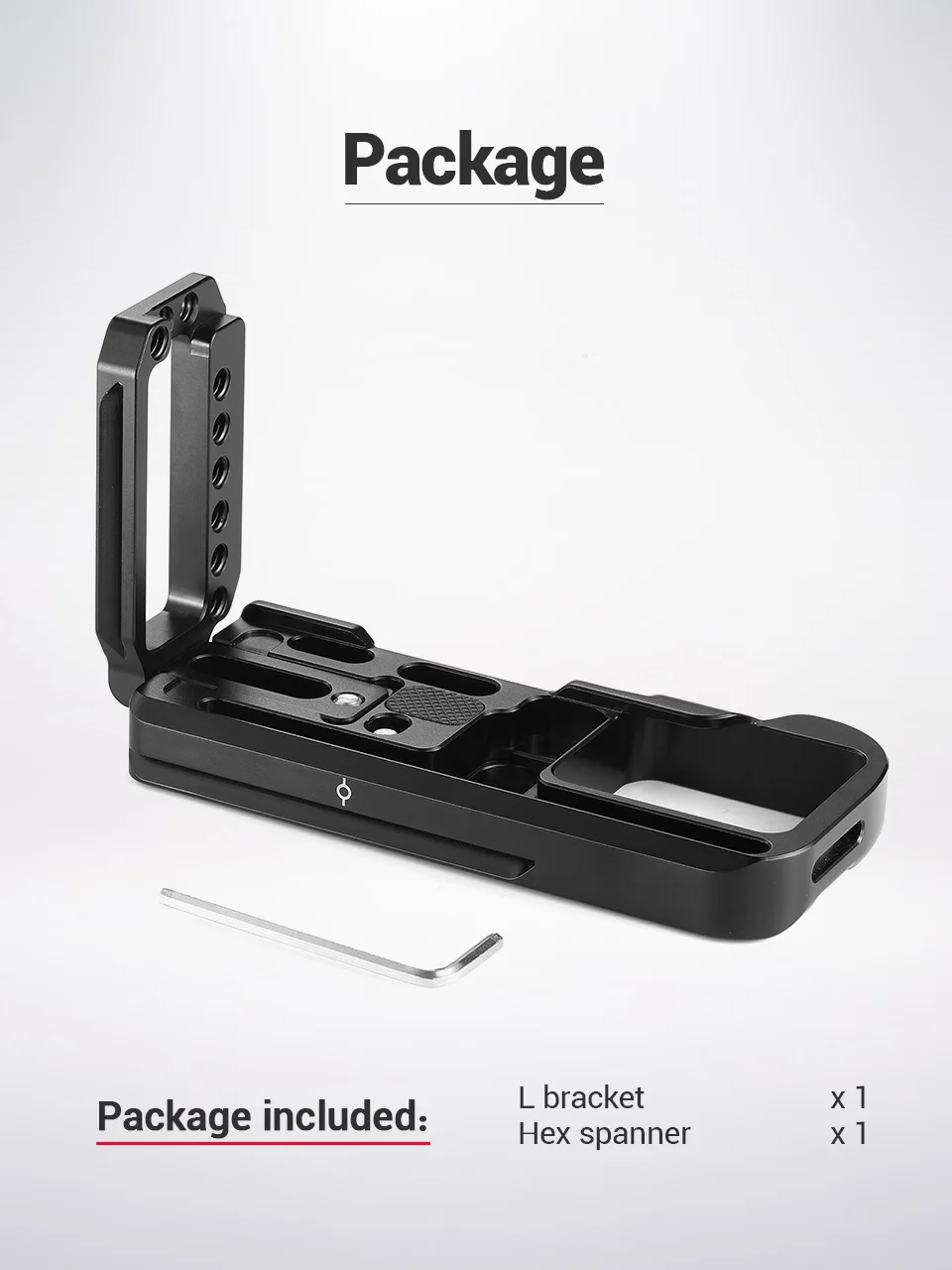SmallRig GH5 L кронштейн пластина для Panasonic Lumix GH5/GH5S Arca-Swiss стандарт L Пластина Монтажная пластина-2179