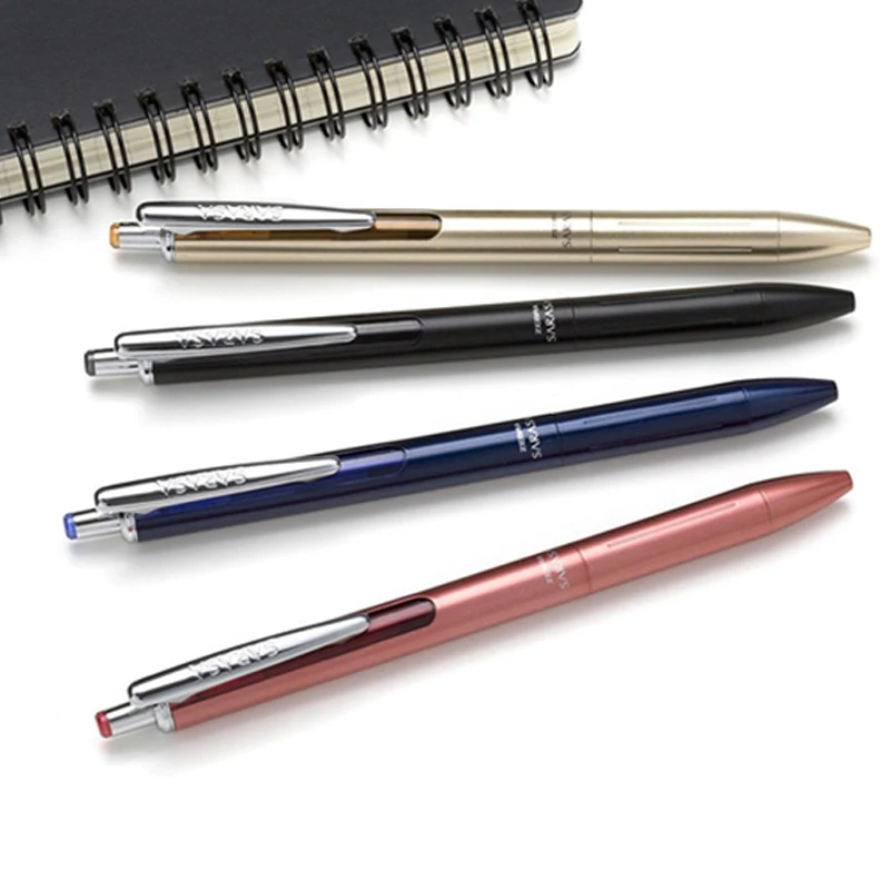 1pcs Japan ZEBRA Sarasa JJ55 JJS55 0.4/0.5mm Advanced Metal Fountain Pen Neutral Office & School Supplies|Гелевые ручки| |