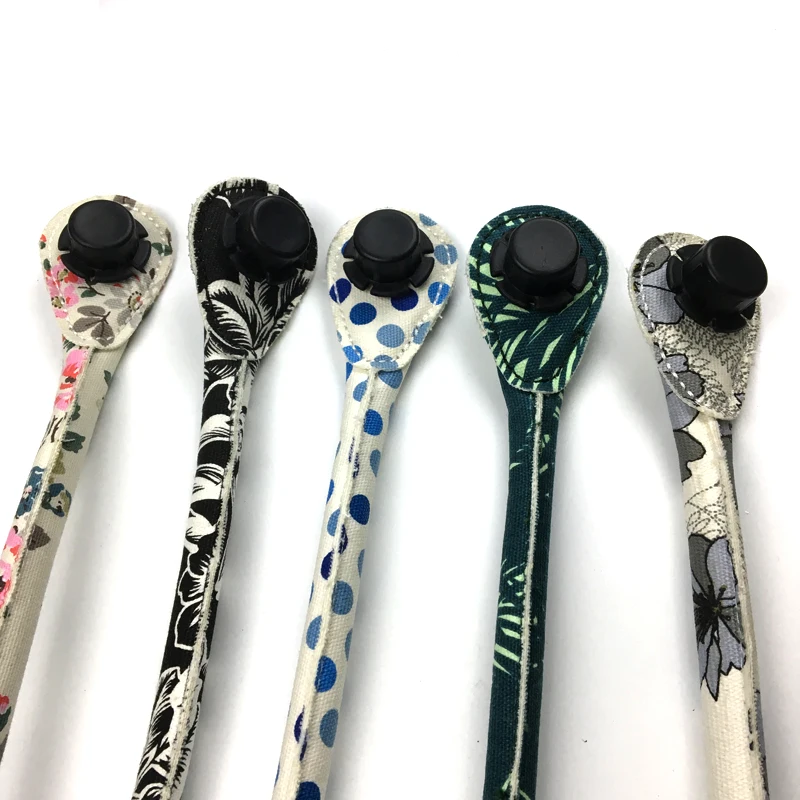 Красочные холщовые ручки для Obag Классическая мини-сумка с круглым вырезом