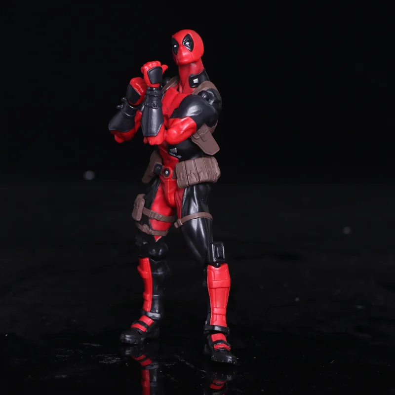 Marvel супер герой Дэдпул Фигурка Человека-паука танос Гвен Веном Carnage Deathstroke Росомаха Psylocke BJD модель игрушки