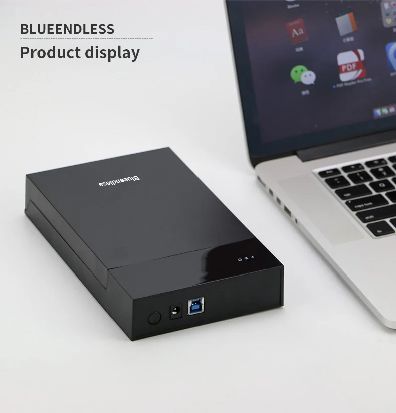 Blueendless hdd корпус 3,5 Все в 1 ssd hdd док usb hdd чехол usb 3,0 кабель пластиковый sata usb 3,0 hdd высокий чехол hd экстерно