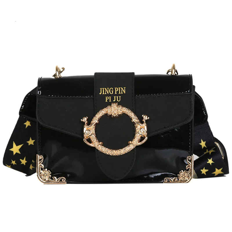 Мода металл 2019 Мини небольшой площади пакет сумка через плечо посылка клатч Для