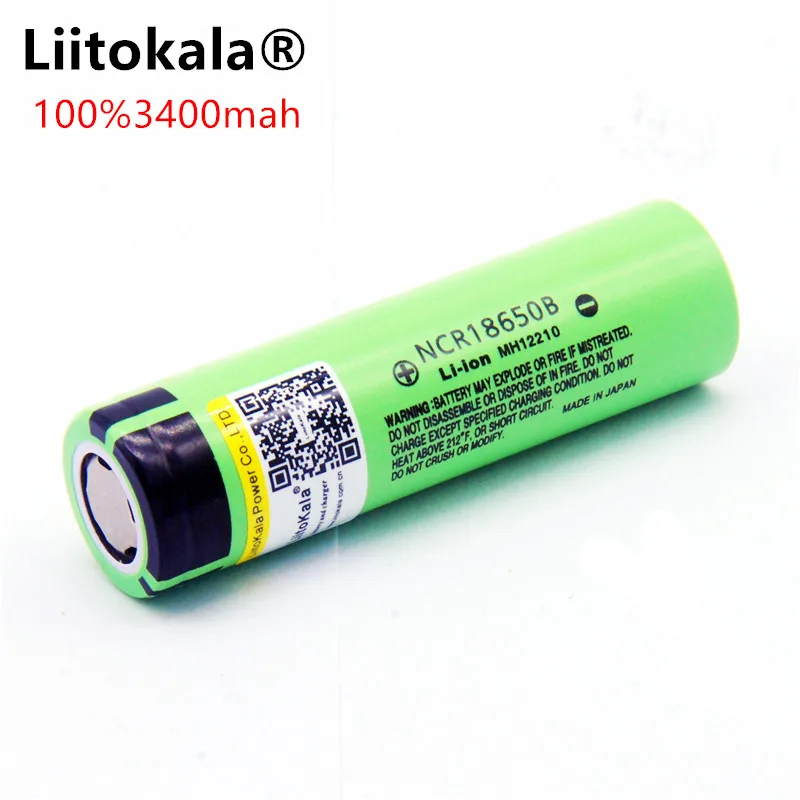 Liitokala NCR18650 3400 мАч новый оригинальный литий ионный аккумулятор/внешний