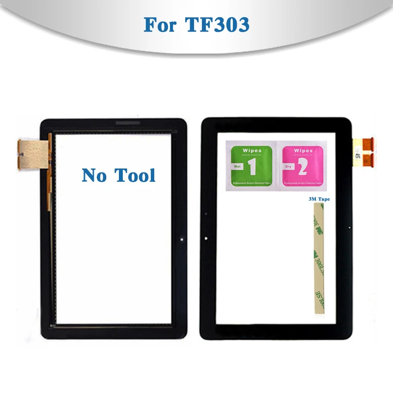

10.1" For Asus Transformer Pad TF303 TF303K Tablet Touch Screen Digitizer Sensor Front Outer Glass Lens Panel