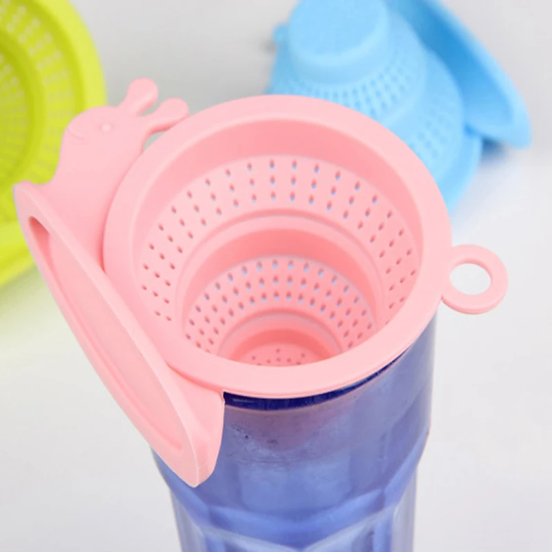 1 Pcs Silicone Mesh Tea Infuser Reusable Strainer Loose Leaf Spice Filter Snails Tools accessories | Дом и сад
