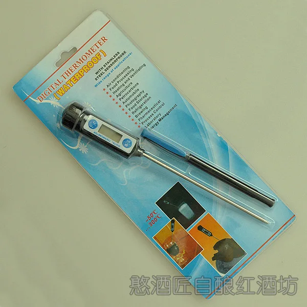 Водонепроницаемый карман ручка Цифровая ручка термометр для домашней пивоварни термометр для пивоварения домашняя кухонная духовка для выпечки Еда термометры Водонепроницаемый карман ручка Цифровая ручка термометр для домашней пивоварни термометр для пивоварения домашняя кухонная духовка для выпечки Еда термометры