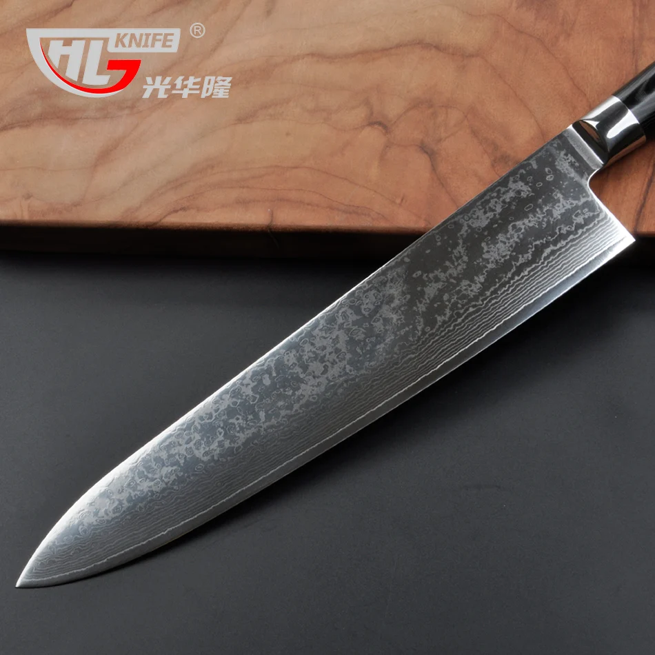 GHL 10 5 дюймовый японский VG10 дамасский мясной нож шеф повара резак для очистки