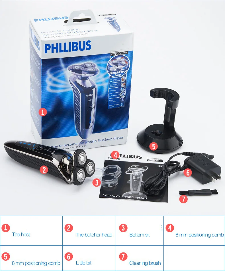 Бритвенный станок Аккумуляторная Электробритва 2015 топы продажа мужская