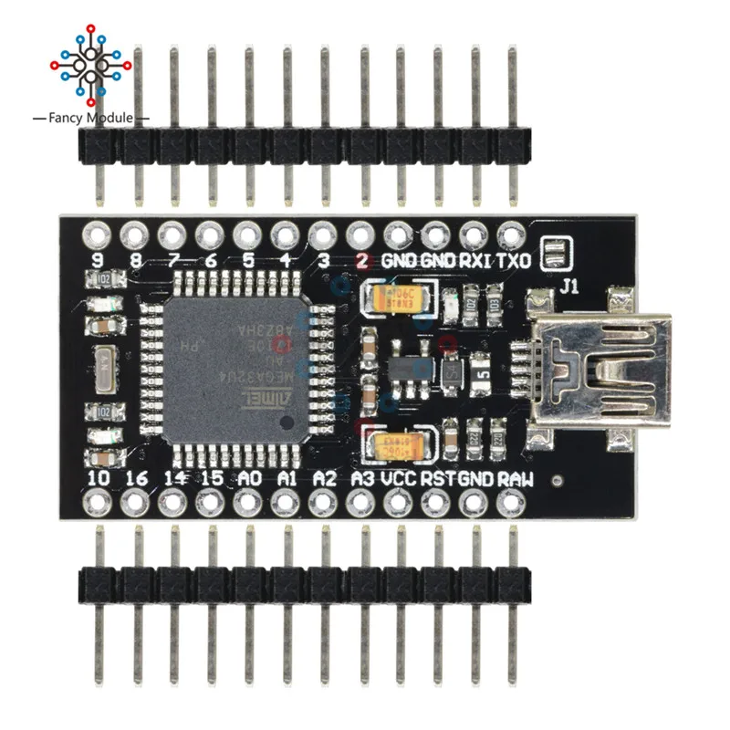 Плата Mini USB ATmega32U4 Pro Micro 5 в 16 МГц модуль платы для Arduino Leonardo ATMega 32U4 Controller reзамена