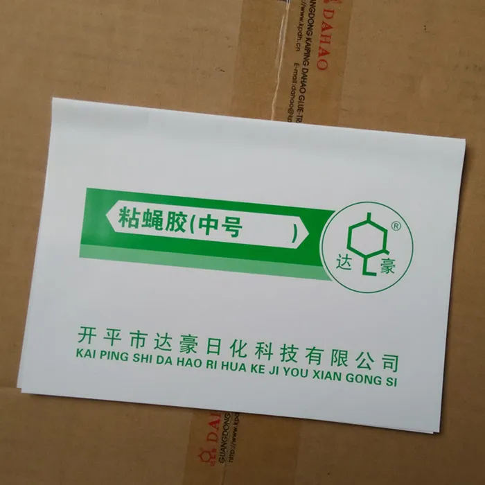 30 шт./лот сильные эффекты муха бумага липкие мухи клей палка устраняет вредители