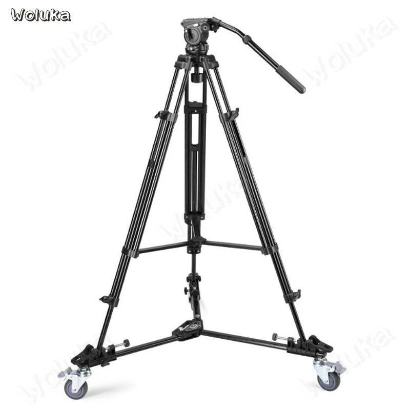 WeiFeng WT 600/WT 601 Профессиональный штатив шкив профессиональная видеокамера складной