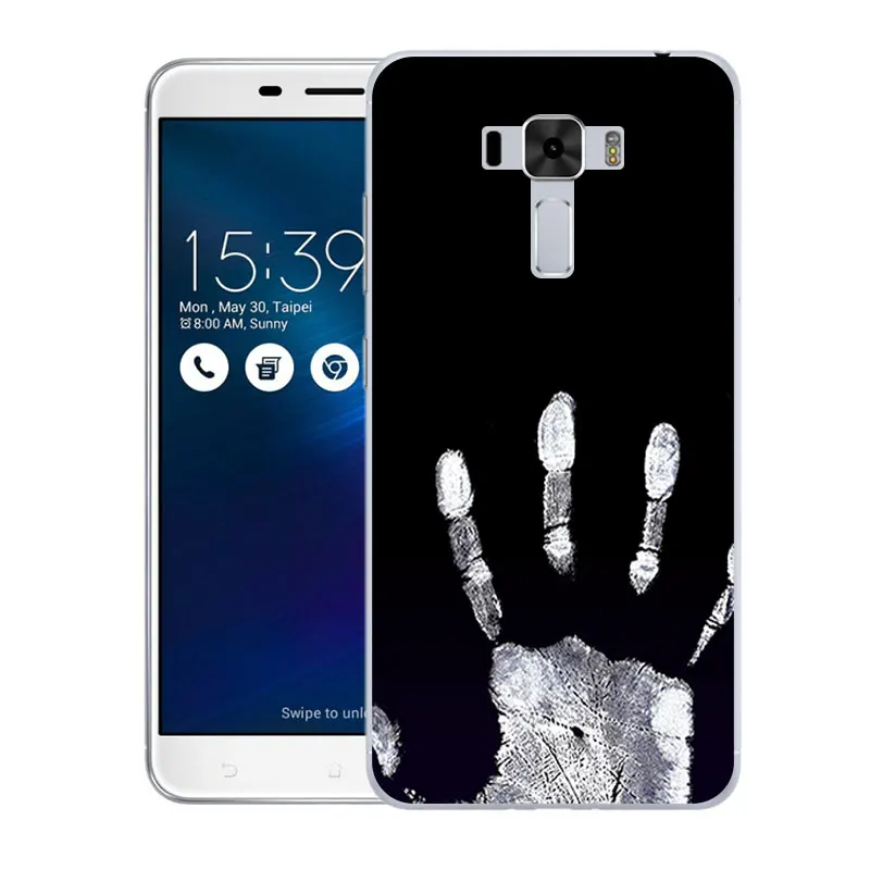 Мягкий защитный чехол для Asus Zenfone 3 Laser ZC551KL силиконовая задняя крышка с