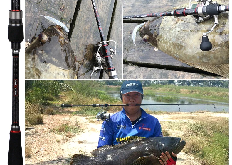 KUYING руководство 1,92 м 2,16 м 2,19 м 2,28 М 2,4 М 2,58 М 2,7 м спиннинговая приманка удочка карбоновая трость FUJI средняя быстрая