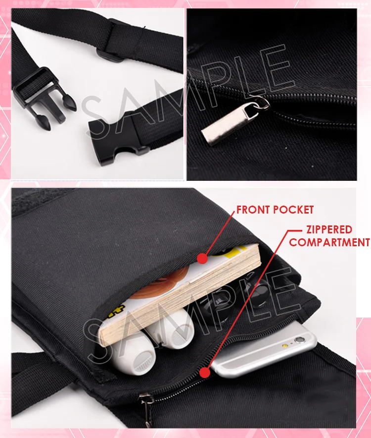 Новый Фландрия Алые-Touhou Project Аниме Японский Fanny Pack Путешествия Сцепления Талия