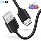 Кабель Micro Usb OLAF для Xiaomi Redmi, Samsung A5, зарядный кабель Micro Usb для телефона, планшета, внешнего аккумулятора
