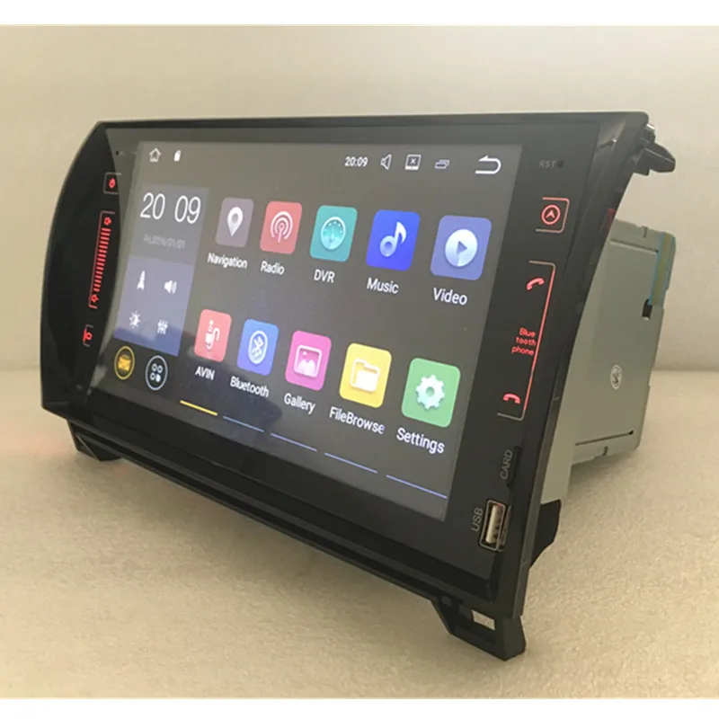 2din Android автомобильный GPS радио навигация для Toyota Tundra Sequoia 2007 2015 NAVI BT 16G ROM Поддержка