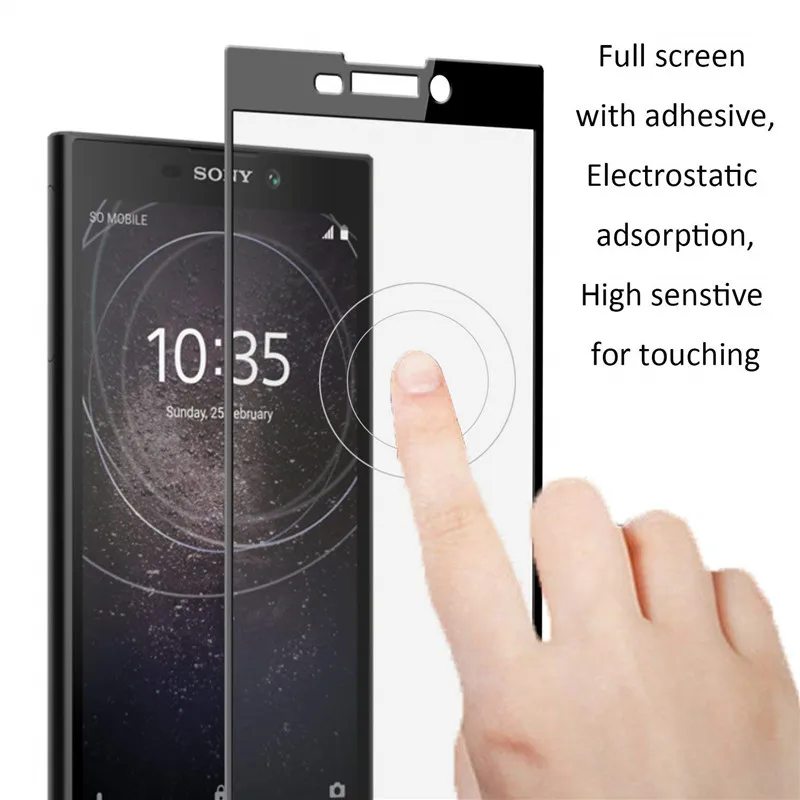 Защитная пленка для Sony Xperia L2 закаленное стекло L 2 H3311 H3321 H4311 H4331 с полным покрытием