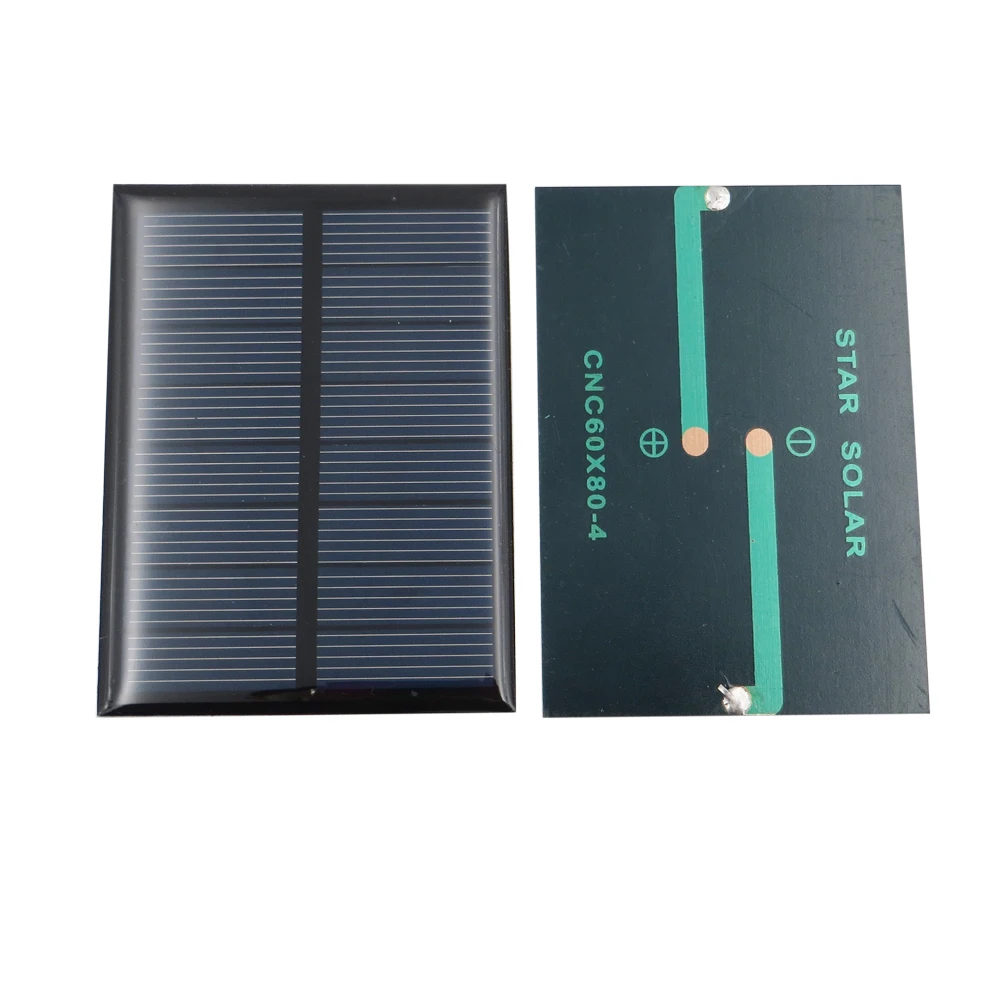 Mini 4V 0.6W 150mA Solar Panel Polycrystalline Cells Supply Power Module DIY Battery for Cell Phone Toy Chargers | Обустройство дома