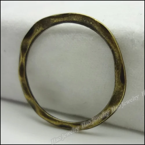 80 шт. винтажные подвески кольца из цинкового сплава|jewelry findings|necklace diyantique bronze |