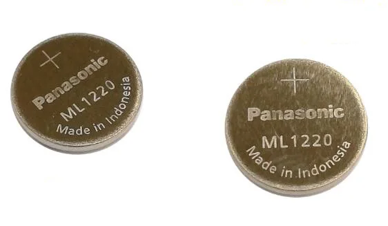 30pcs/lot New Battery For Panasonic ML1220 3V ML 1220 Rechargeable CMOS RTC BIOS Back Up Cell Button Coin Batteries | Электроника