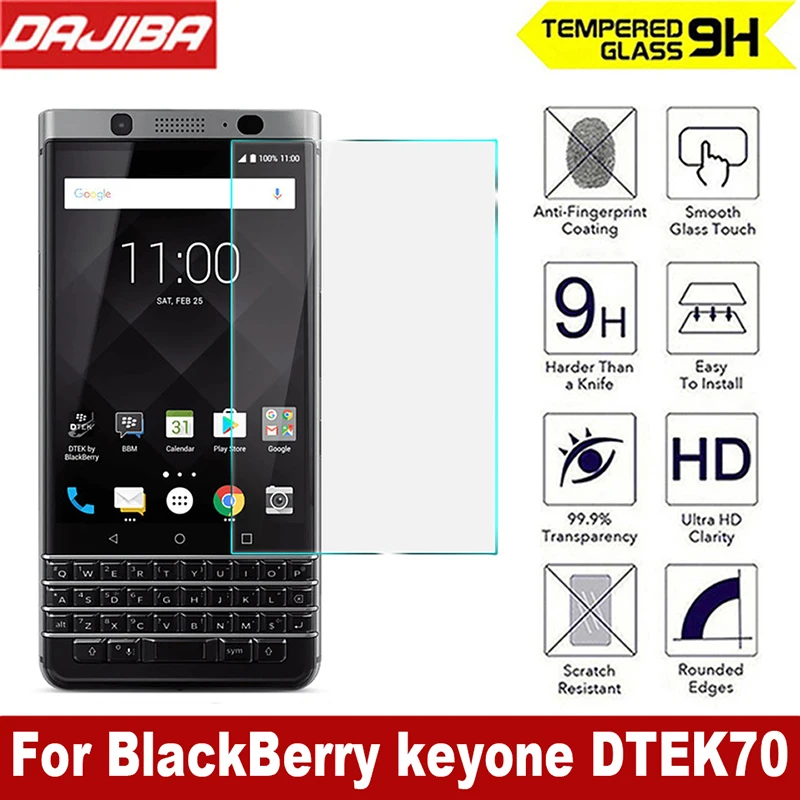 9H 2.5D Закаленное стекло для BlackBerry keyone DTEK70 Защитная передняя пленка
