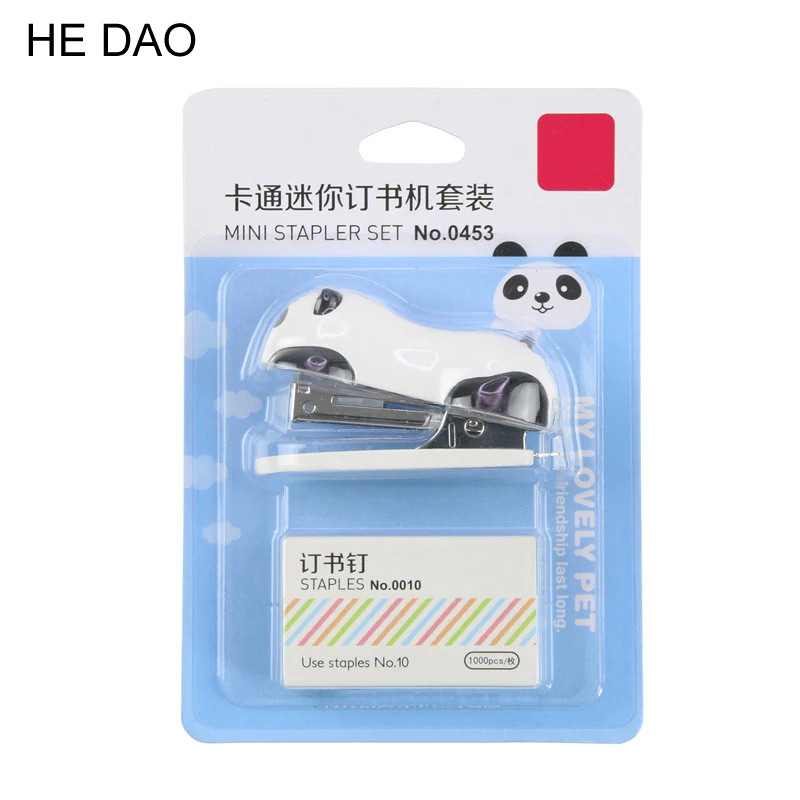 1 шт. набор мини степлера в виде панды|stapler set|panda staplermini stapler set |