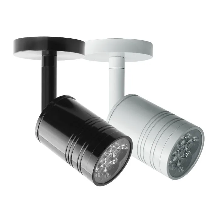Бесплатная доставка lamparas de techo 20 шт. серебристо черный белый foco led