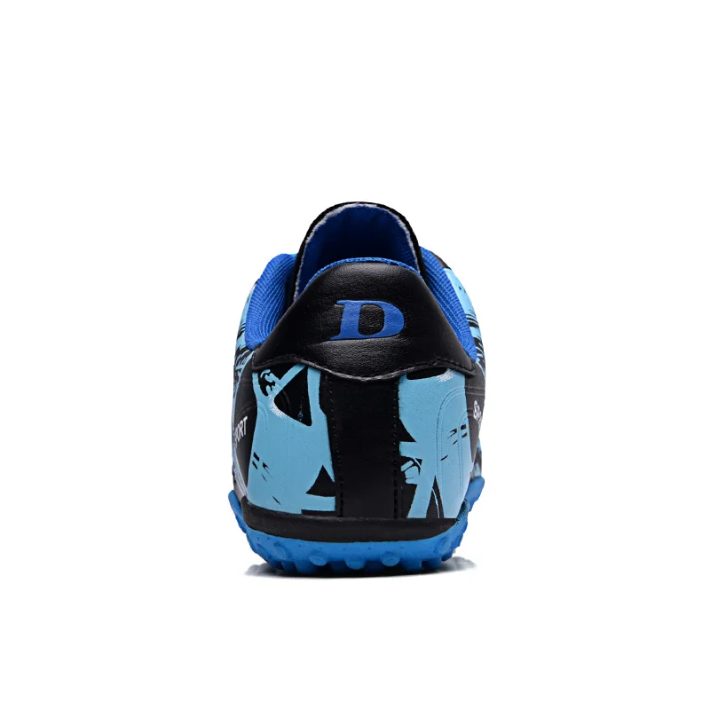 2018 New Style Turf Soccer Shoes for Kids Boys Girls Outdoor Sneakers Unique Print Children's Sport Trainers Teenagers | Спорт и