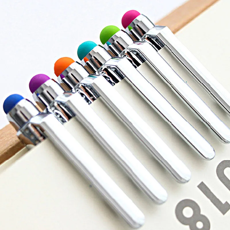 Модная емкостная Хрустальная ручка круглая сенсорная для планшета гелевая